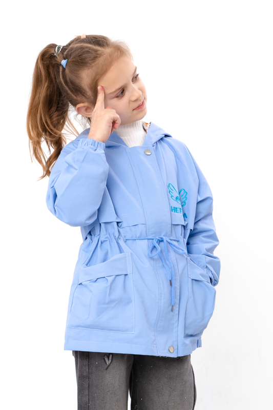 Вітровка-плащ для дівчинки